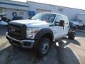 Oxford White - F550 Super Duty XL Crew Cab 4x4 Chassis Photo No. 4