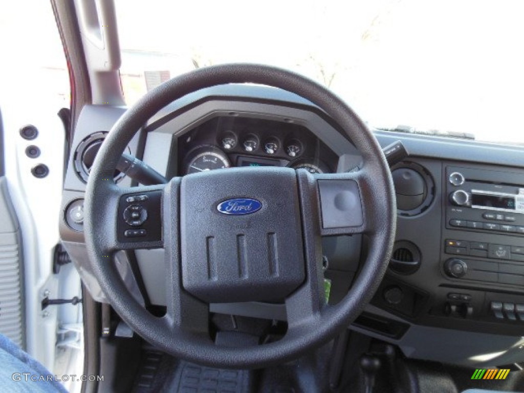 2013 Ford F550 Super Duty XL Crew Cab 4x4 Chassis Steering Wheel Photos