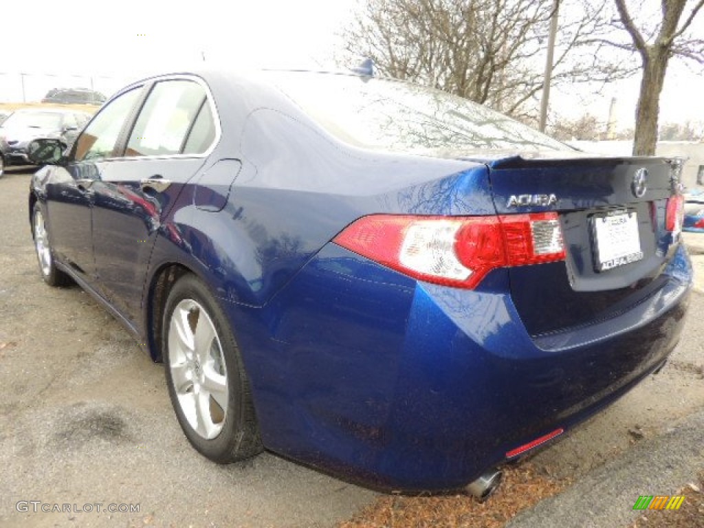 2010 TSX Sedan - Vortex Blue Pearl / Ebony photo #9