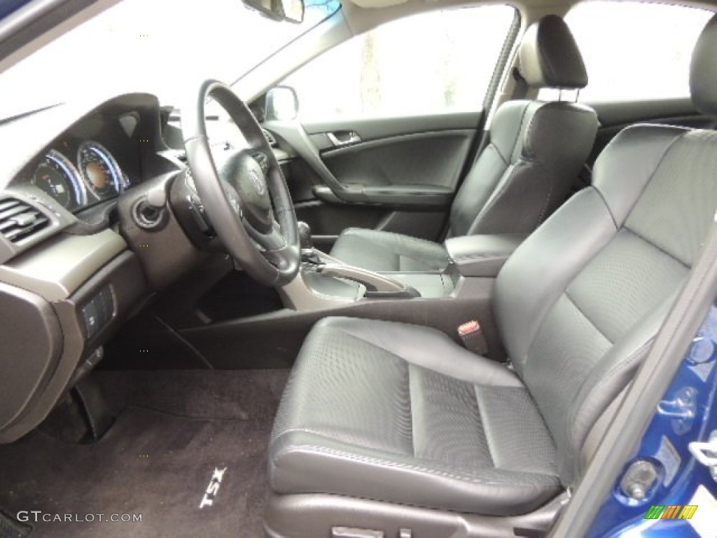 2010 TSX Sedan - Vortex Blue Pearl / Ebony photo #17