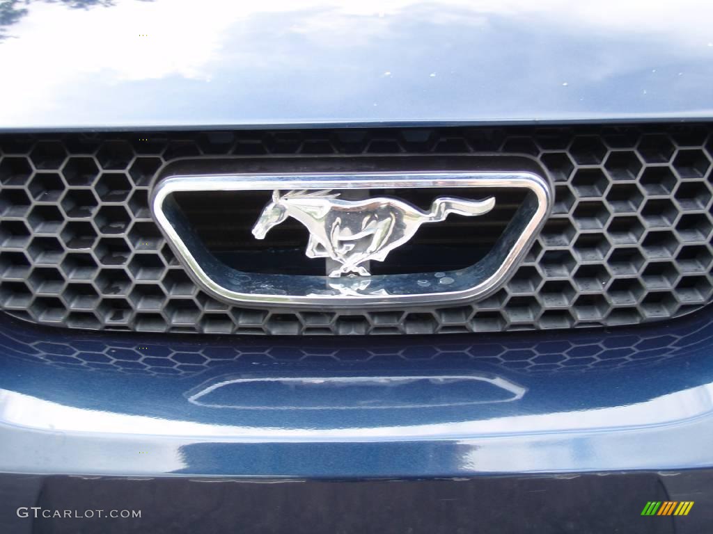 2003 Mustang GT Convertible - True Blue Metallic / Medium Parchment photo #30