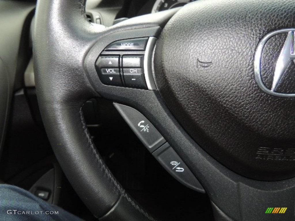 2010 TSX Sedan - Vortex Blue Pearl / Ebony photo #19