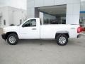 2013 Summit White Chevrolet Silverado 1500 Work Truck Regular Cab 4x4  photo #12