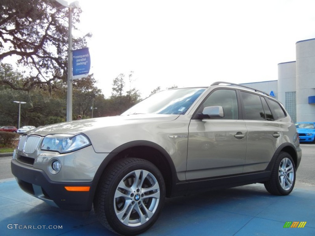 Platinum Bronze Metallic 2007 BMW X3 3.0si Exterior Photo #75704908