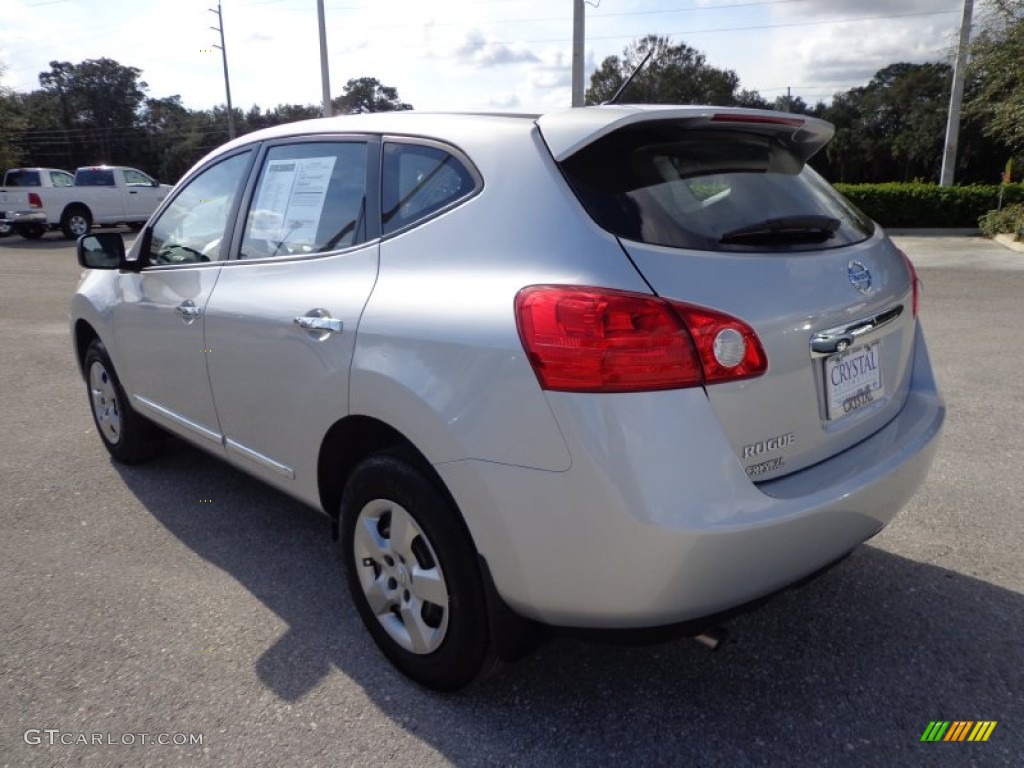 2011 Rogue S - Silver Ice Metallic / Black photo #3