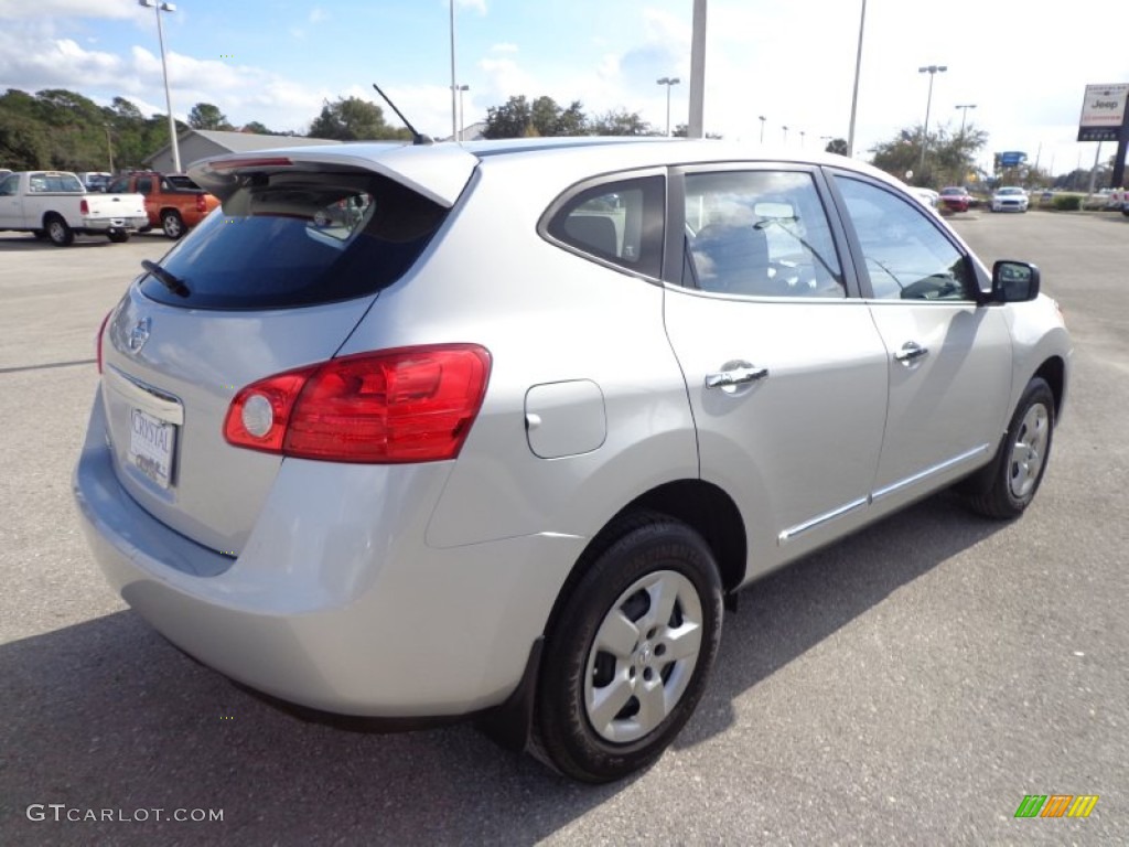 2011 Rogue S - Silver Ice Metallic / Black photo #9