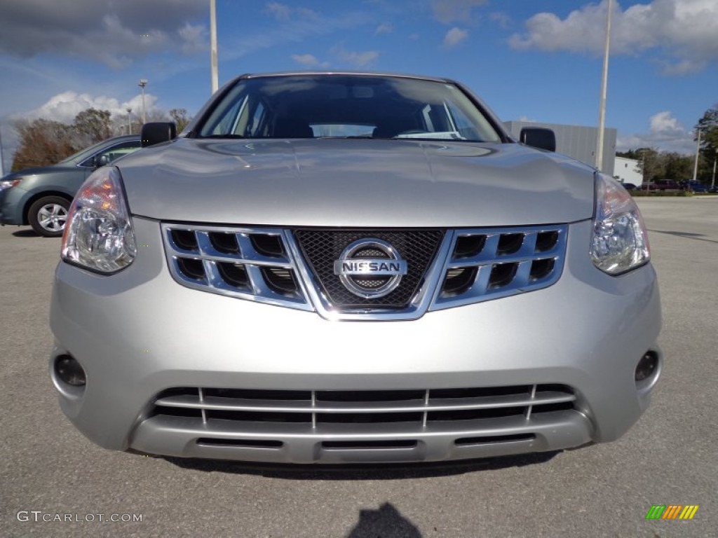 2011 Rogue S - Silver Ice Metallic / Black photo #14