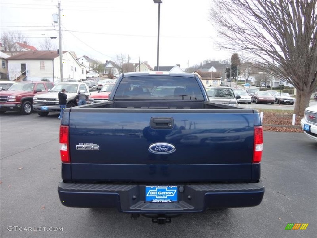 2005 F150 FX4 SuperCab 4x4 - True Blue Metallic / Tan photo #6