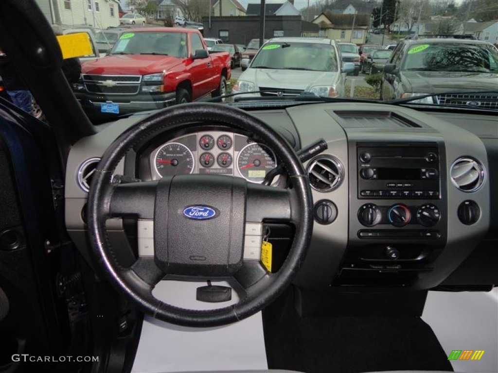 2005 F150 FX4 SuperCab 4x4 - True Blue Metallic / Tan photo #11