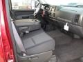 Ebony 2013 Chevrolet Silverado 3500HD LT Crew Cab 4x4 Dually Interior Color