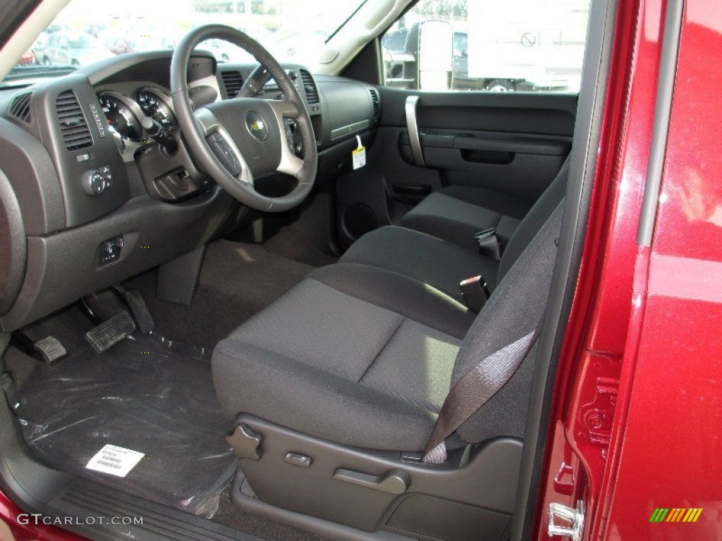 2013 Chevrolet Silverado 3500HD LT Crew Cab 4x4 Dually Front Seat Photo #75706420