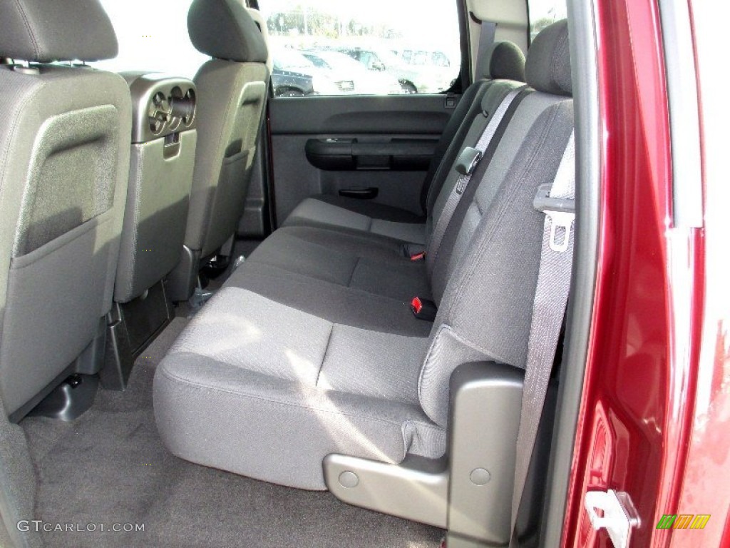 2013 Chevrolet Silverado 3500HD LT Crew Cab 4x4 Dually Rear Seat Photos