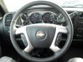 Ebony 2013 Chevrolet Silverado 3500HD LT Crew Cab 4x4 Dually Steering Wheel