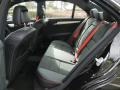 Black/Red Stitch w/DINAMICA Inserts Rear Seat Photo for 2013 Mercedes-Benz C #75707019