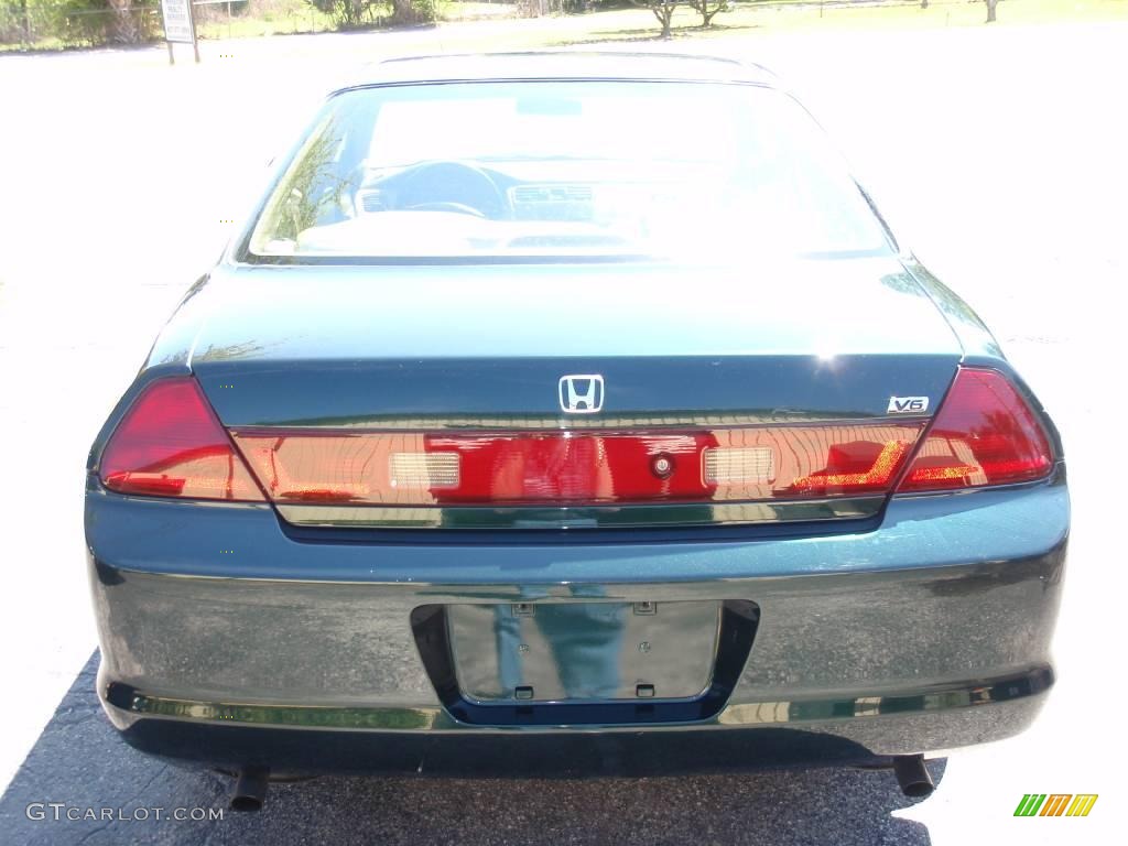 1998 Accord EX V6 Coupe - Dark Emerald Pearl / Ivory photo #6