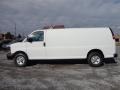 Summit White 2013 Chevrolet Express 2500 Cargo Van Exterior