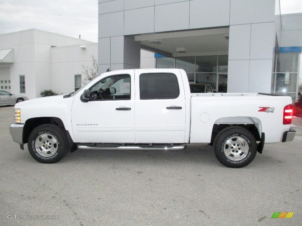 2013 Silverado 1500 LT Crew Cab 4x4 - Summit White / Ebony photo #12