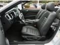 Front Seat of 2013 Mustang V6 Premium Convertible