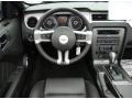 Charcoal Black 2013 Ford Mustang V6 Premium Convertible Dashboard