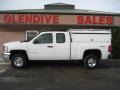Summit White - Silverado 2500HD LS Extended Cab 4x4 Photo No. 1