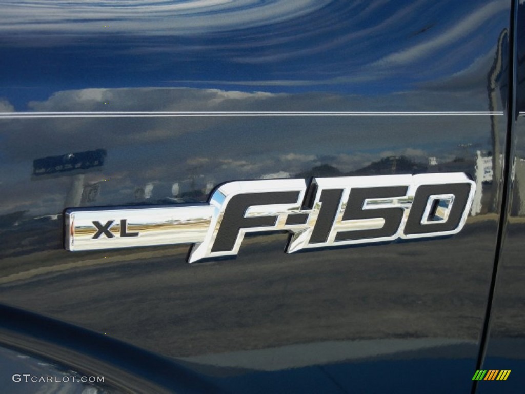 2013 F150 XL Regular Cab - Blue Jeans Metallic / Steel Gray photo #5