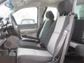 2008 Chevrolet Silverado 2500HD Dark Titanium Interior Front Seat Photo