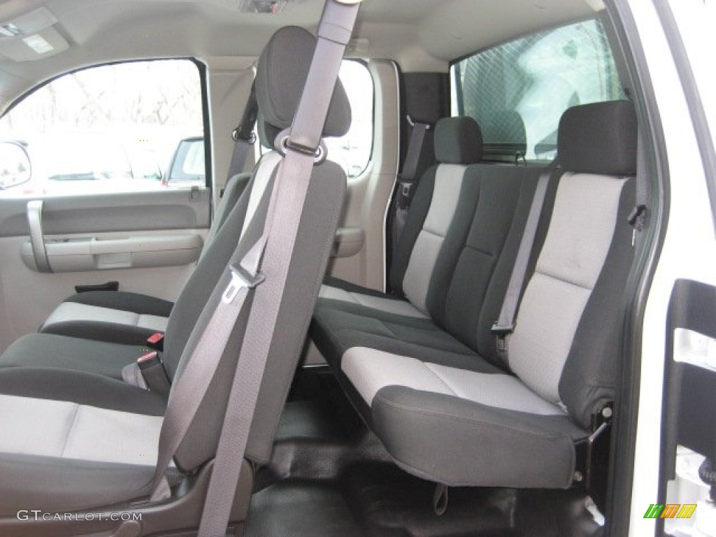 2008 Chevrolet Silverado 2500HD LS Extended Cab 4x4 Rear Seat Photo #75708333