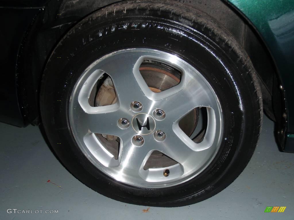 1998 Accord EX V6 Coupe - Dark Emerald Pearl / Ivory photo #12