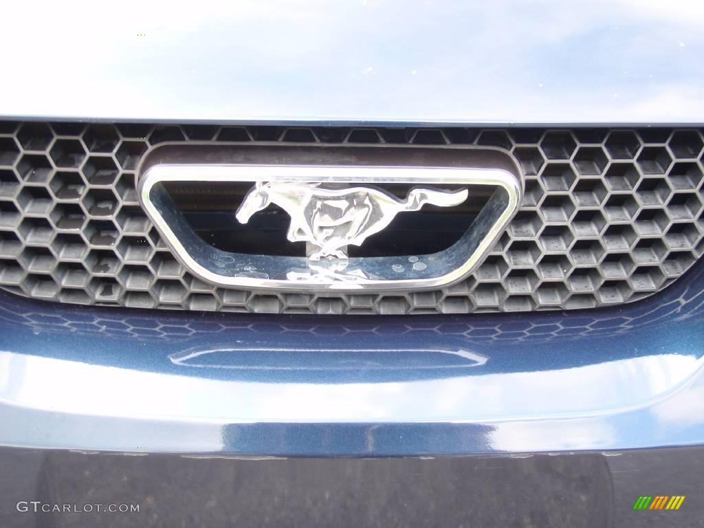 2003 Mustang GT Convertible - True Blue Metallic / Medium Parchment photo #51