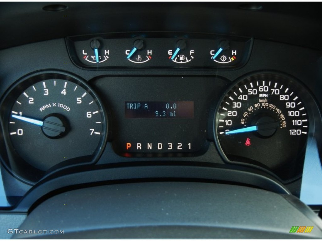 2013 Ford F150 XL Regular Cab Gauges Photo #75708537