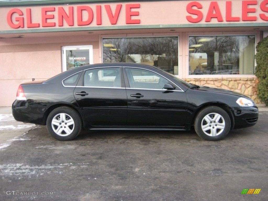 2011 Impala LS - Black / Gray photo #3
