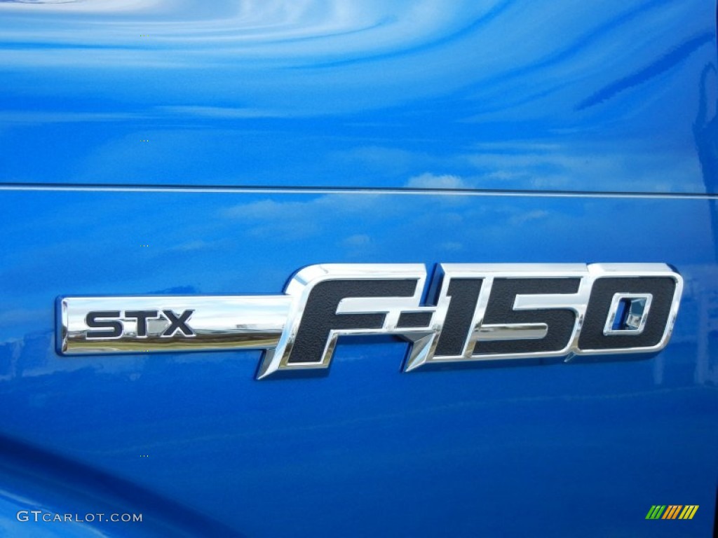 2013 F150 STX SuperCab - Blue Flame Metallic / Steel Gray photo #5