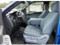 Steel Gray Front Seat Photo for 2013 Ford F150 #75708639