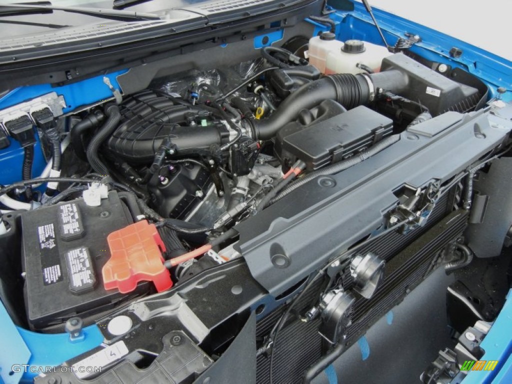 2013 Ford F150 STX SuperCab 3.7 Liter Flex-Fuel DOHC 24-Valve Ti-VCT V6 Engine Photo #75708729