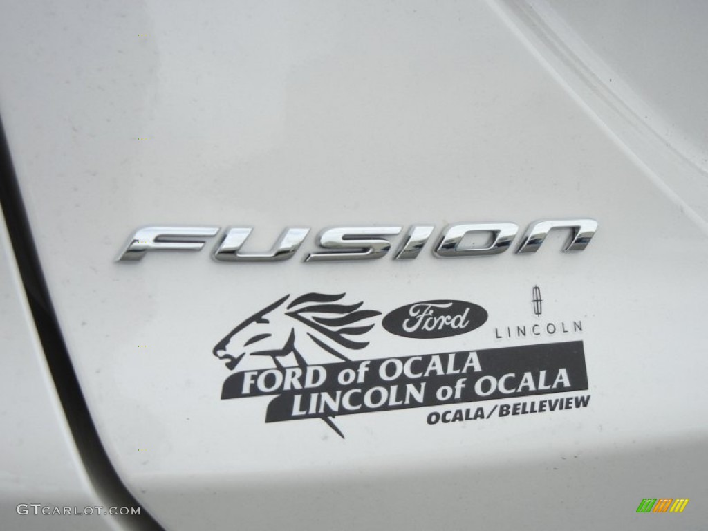 2013 Fusion Titanium - White Platinum Metallic Tri-coat / Charcoal Black photo #4