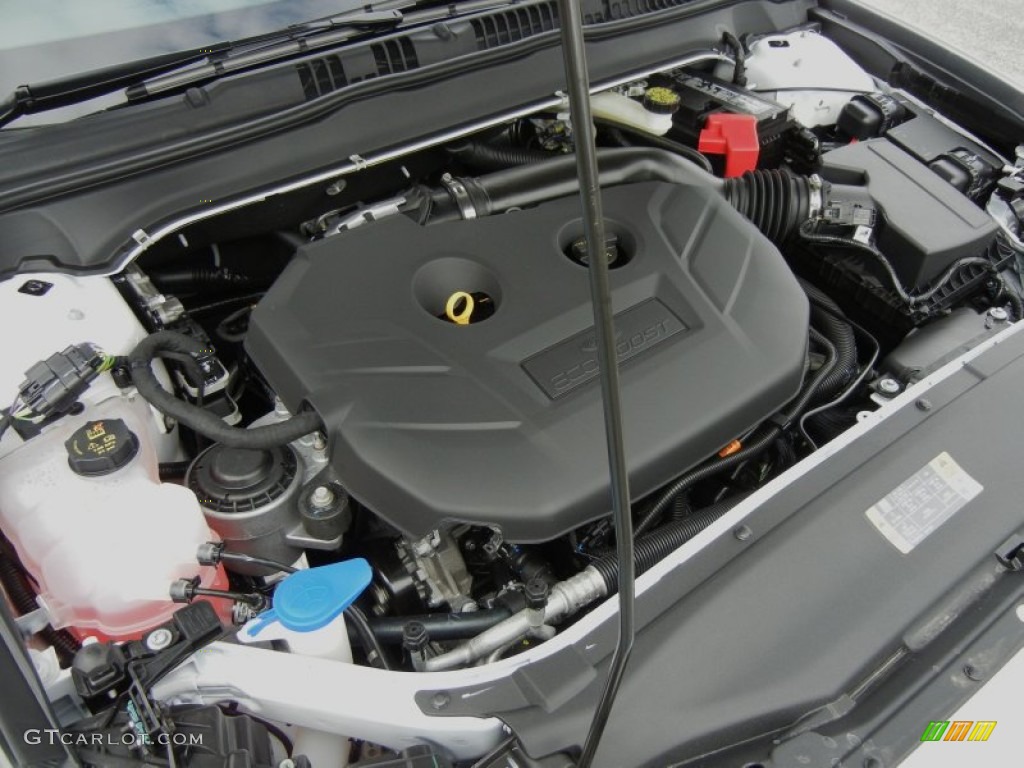 2013 Ford Fusion Titanium 2.0 Liter EcoBoost DI Turbocharged DOHC 16-Valve Ti-VCT 4 Cylinder Engine Photo #75709375