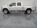 2011 Ingot Silver Metallic Ford F250 Super Duty Lariat Crew Cab 4x4  photo #5