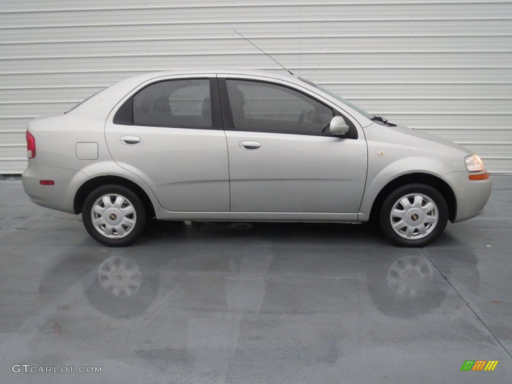 Galaxy Silver Metallic 2005 Chevrolet Aveo LT Sedan Exterior Photo #75710933