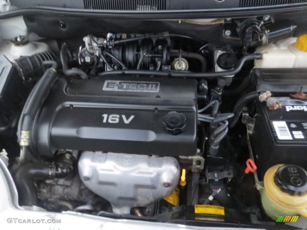 2005 Chevrolet Aveo LT Sedan Engine Photos