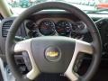 Ebony 2013 Chevrolet Silverado 2500HD LT Extended Cab 4x4 Steering Wheel