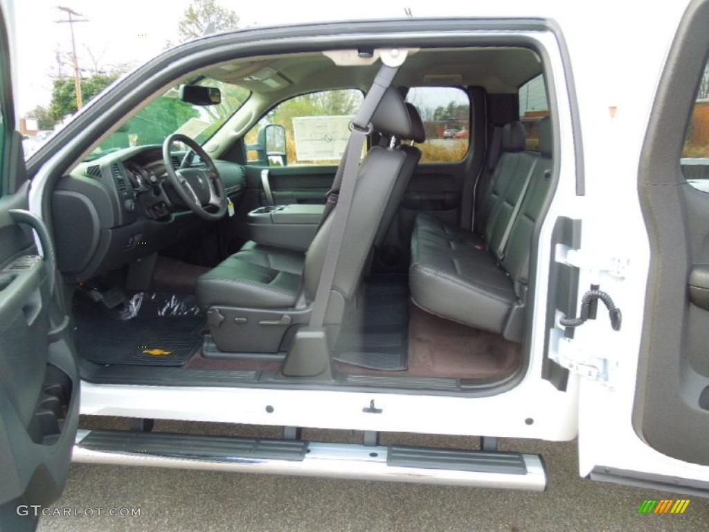 2013 Silverado 2500HD LT Extended Cab 4x4 - Summit White / Ebony photo #18