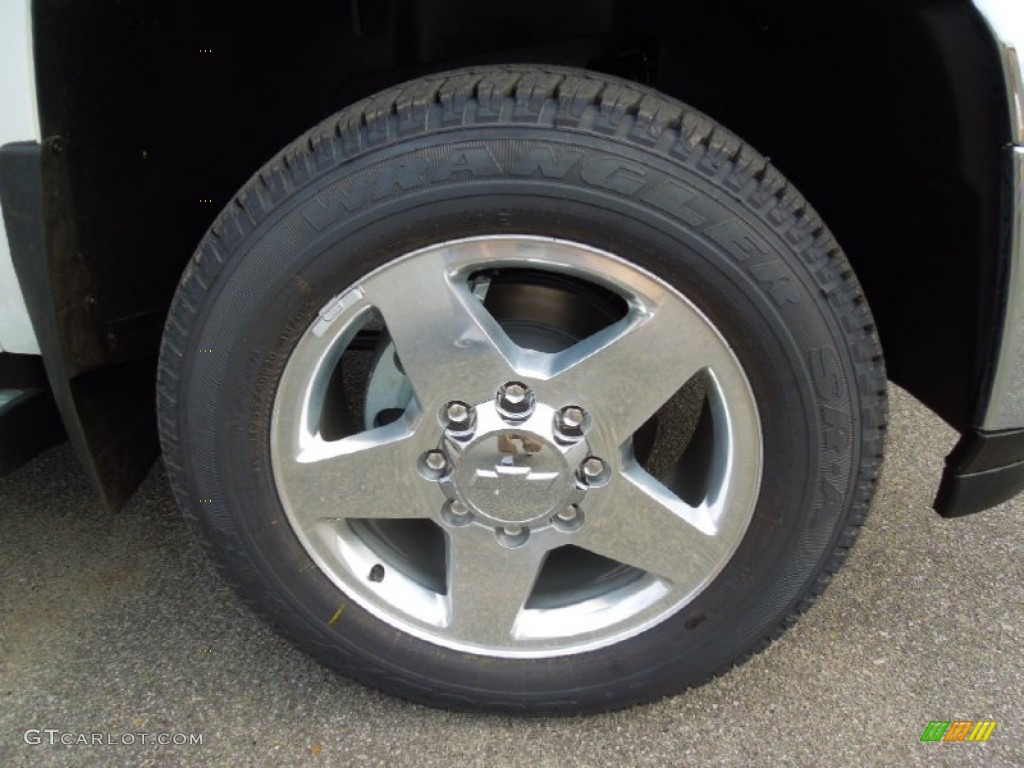 2013 Silverado 2500HD LT Extended Cab 4x4 - Summit White / Ebony photo #23