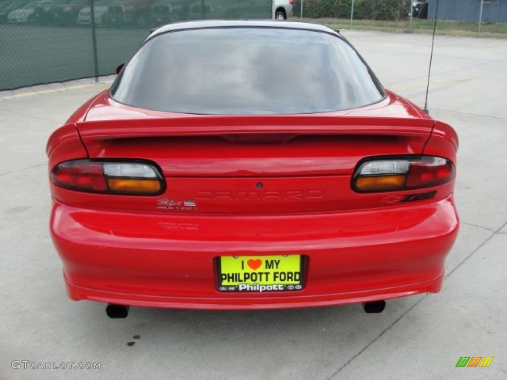 2002 Camaro Z28 SS 35th Anniversary Edition Coupe - Bright Rally Red / Ebony Black photo #4