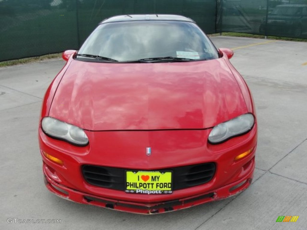 2002 Camaro Z28 SS 35th Anniversary Edition Coupe - Bright Rally Red / Ebony Black photo #8