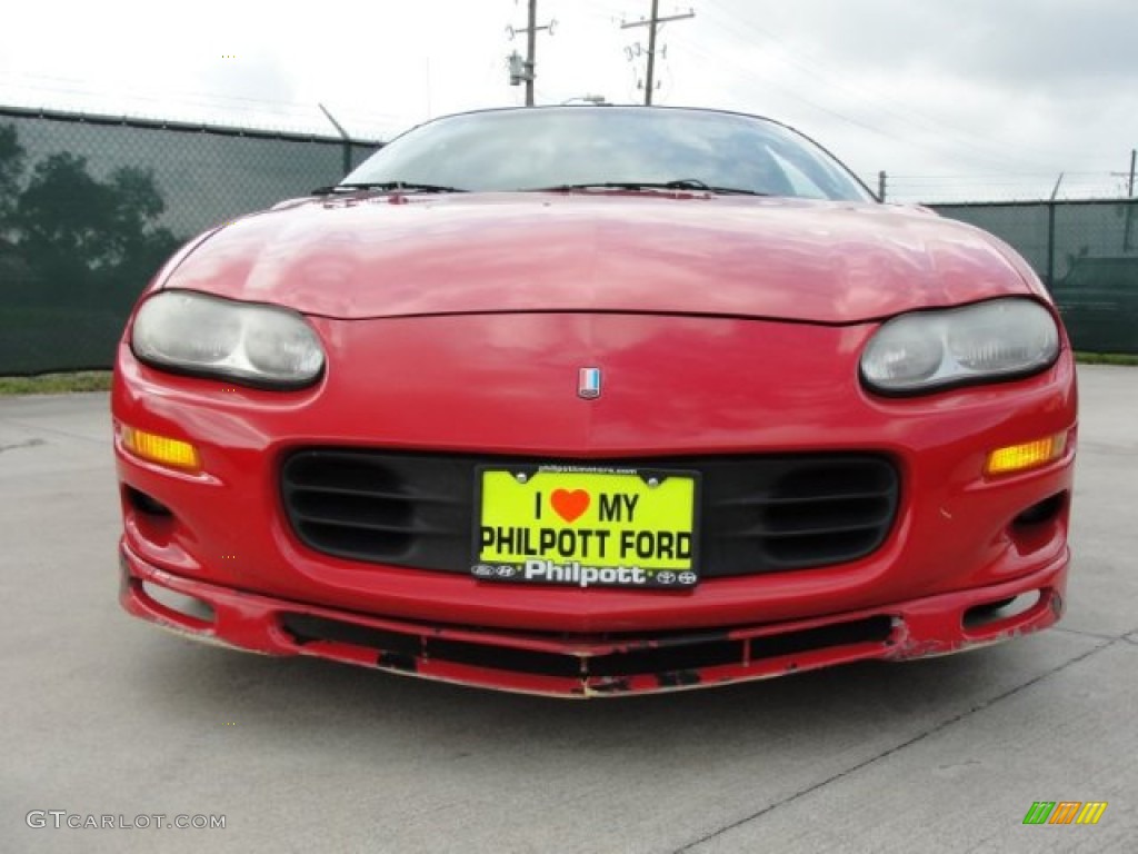 2002 Camaro Z28 SS 35th Anniversary Edition Coupe - Bright Rally Red / Ebony Black photo #9