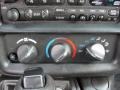 2002 Chevrolet Camaro Ebony Black Interior Controls Photo