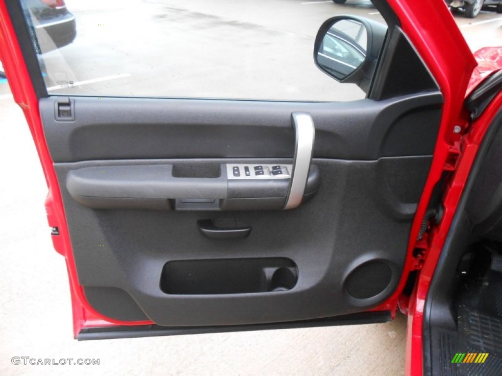 2008 Silverado 1500 Z71 Extended Cab - Victory Red / Ebony photo #13