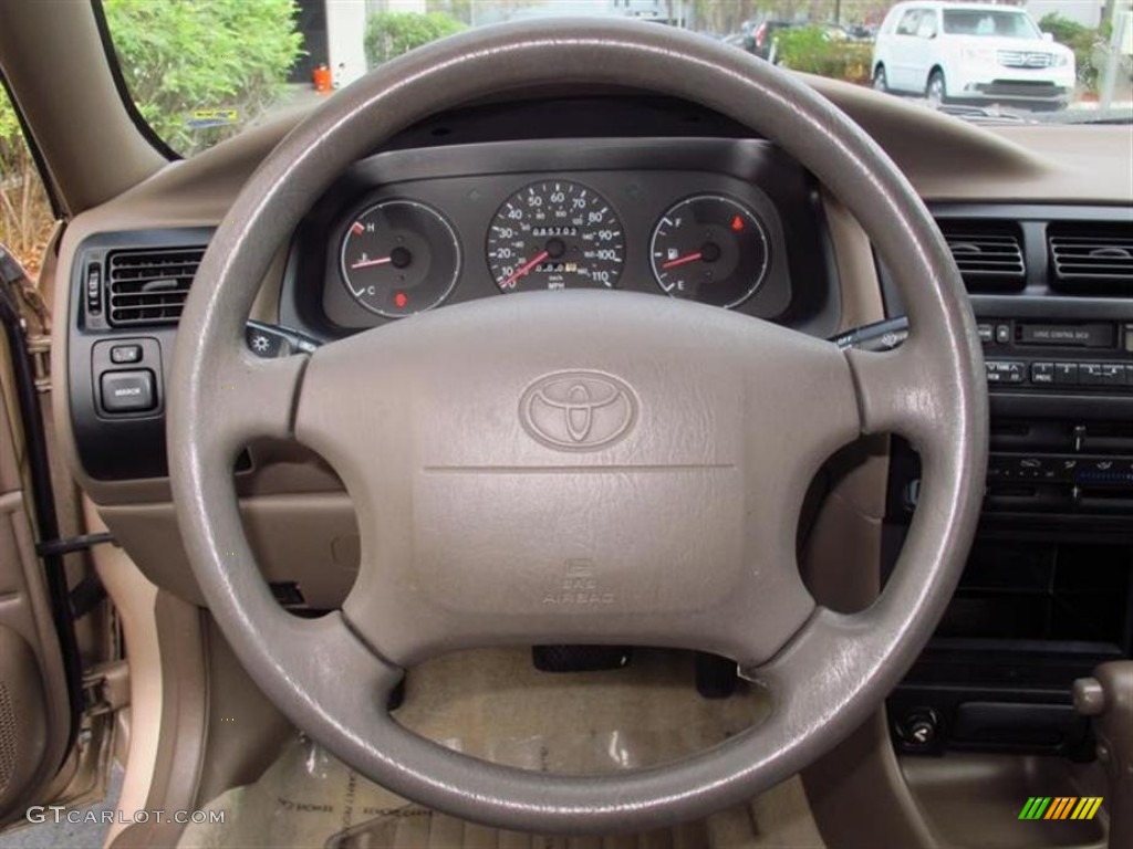 1997 Corolla DX - Cashmere Beige Metallic / Beige photo #23