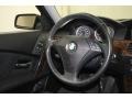 Black Steering Wheel Photo for 2007 BMW 5 Series #75714900