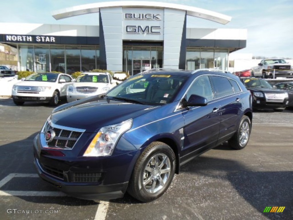 Imperial Blue Metallic Cadillac SRX